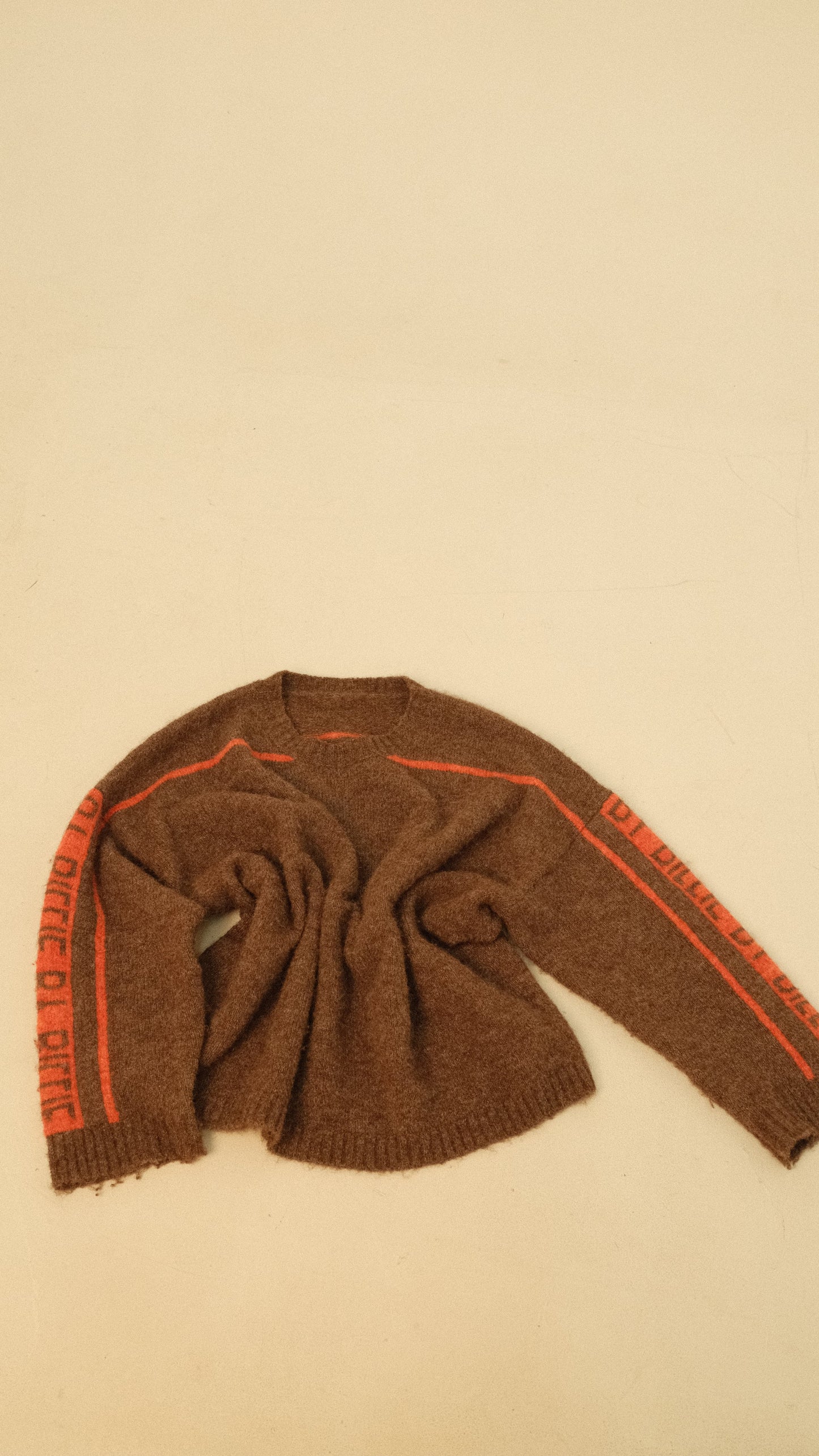 BY BILLIE KNIT - BROWN/ CHERRY TOMATO
