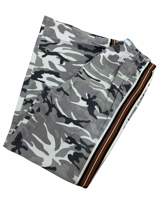 Choc Stripe Camo Pants